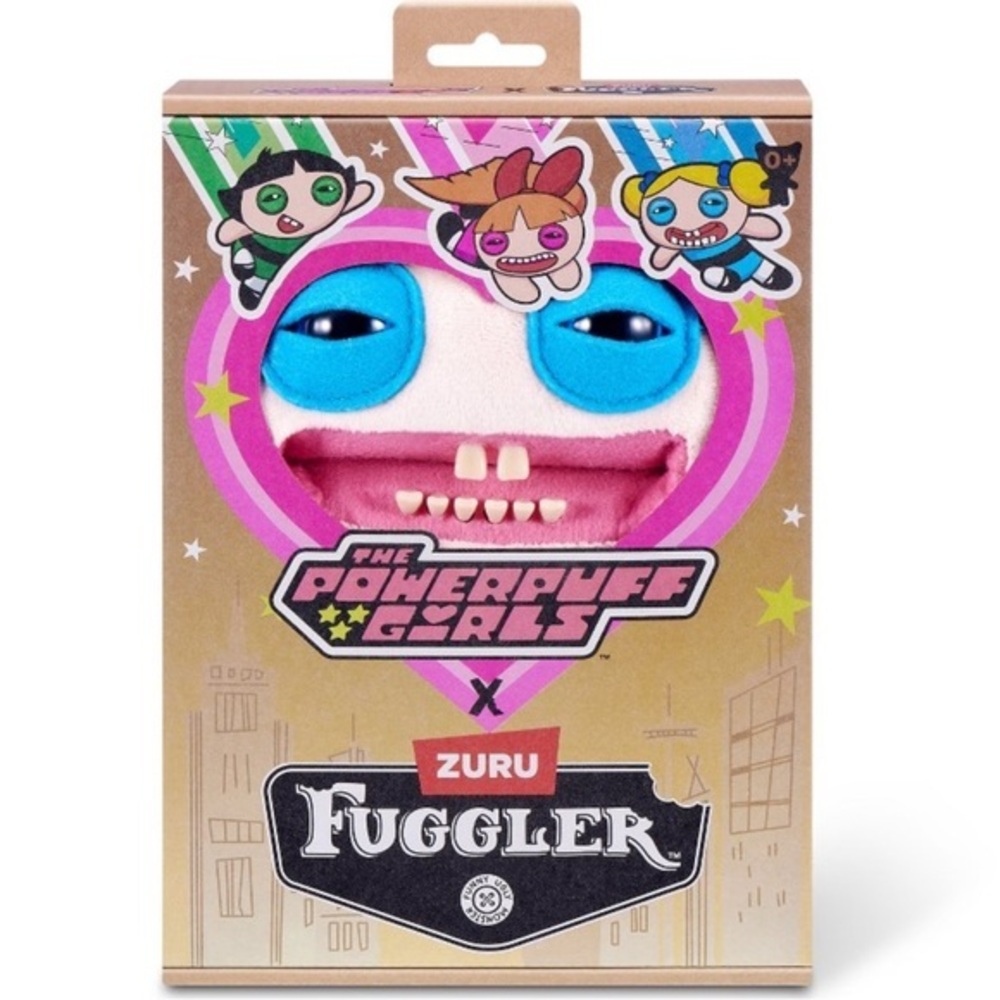 Fuggler Bubbles Powerpuff Girls Plush Toy NWT